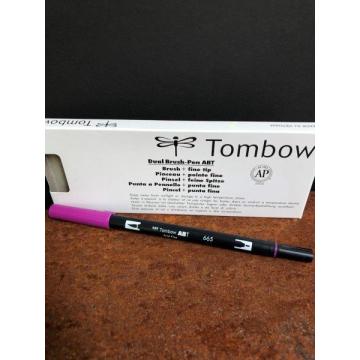 Tombow Dual Brush Stift - purple 665